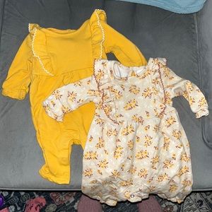 (2) Long Sleeve Sleepers